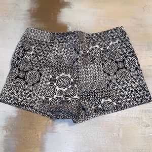 Black & White Shorts